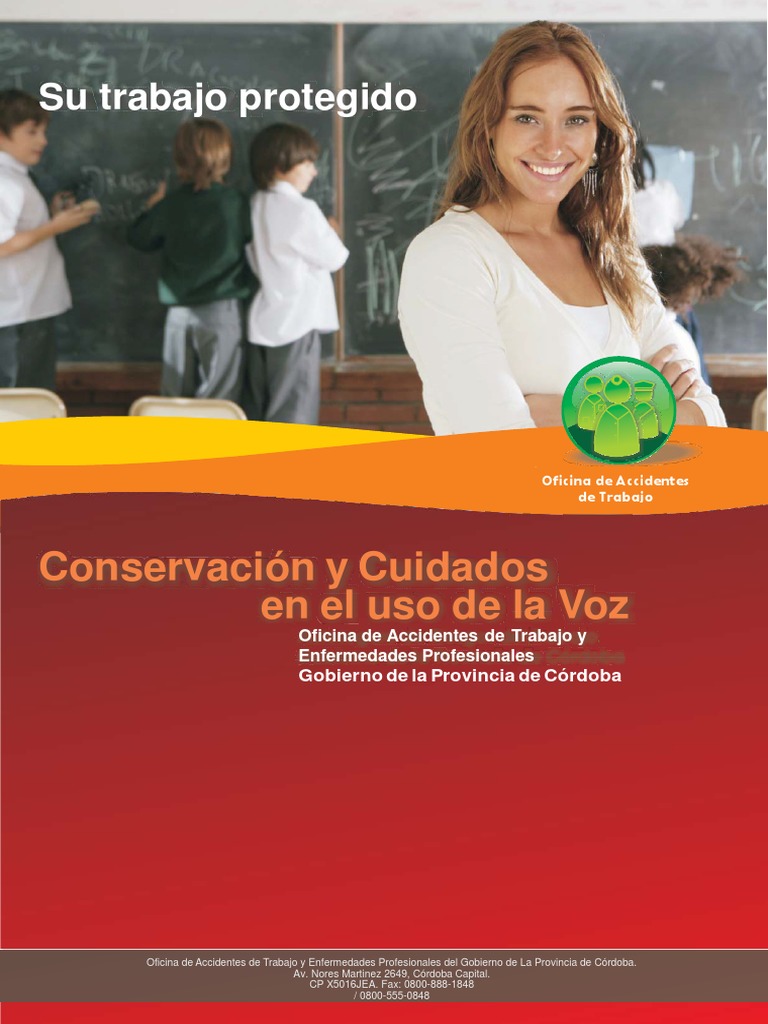 Conservacin y Cuidado de La Voz para Docentes | PDF | Sistema ...