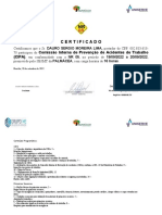 Certificado: Comissão Interna de Prevenção de Acidentes de Trabalho (CIPA)