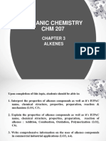 Chapter 3-Alkenes