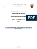 Las Contribuciones No Tributarias y Otros Ingresos Del Estado, Relacionadas Con El Comercio Exterior