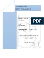 Memoria de Calculo Diseño Eléctrico Vivienda Unifamiliar