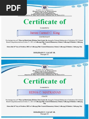 Math-Certificate