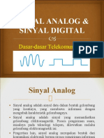 Sinyal Analog dan Sinyal Digital