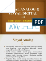 Sinyal Analog Dan Sinyal Digital