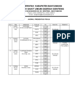 Jadwal Presentasi Pokja Starkes