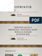 Pertemuan Ke-2 Mengenal Material Kayu Sebagai Bahan Konstruksi