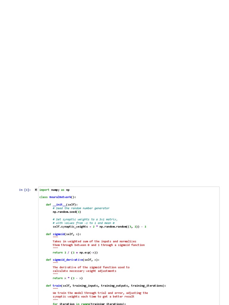 Train A Simple NN - Jupyter Notebook | PDF | Artificial Neural Network ...