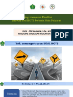 Diskusi Soal Hots Uraian & Isian 17 Maret 2021