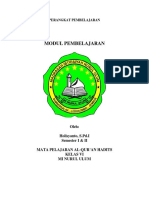 Modul Pembelajaran