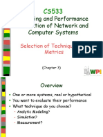 CS533 Modeling and Performance Evaluation of Network and Computer Systems