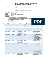 Rundown Acara Semifinal Putra Putri