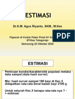 Estimasi Kesehatan