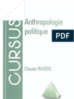 Anthropologie Politique (Rivière, Claude)