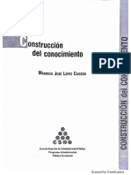 Libro Construcción Del Conocimiento