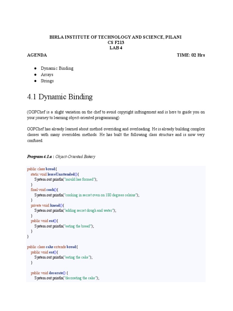 Lab Sheet 4 | PDF | Array Data Structure | String (Computer Science)