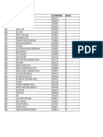 Kubota Parts List