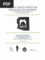 Tenant's Rights and Responsibilities