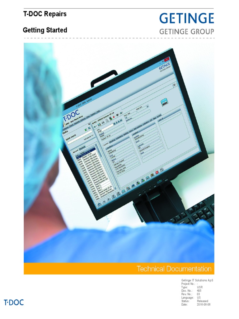 USR405 - 03 - US - Getting Started T-DOC Repairs PDF | PDF | Image ...