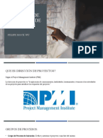 Procesos de dirección de Proyectos