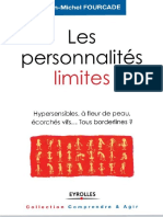 Les Personnalités Limites Hypersensibles, À Fleur de Peau, Écorchés Vifs, Tous Borderlines (Jean-Michel Fourcade)