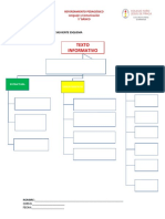 Actividad de Reforzammiento 5° Texto Informativo