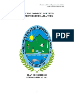 Plan de Arbitrios Vigente Al 1 de Enero Del 2021