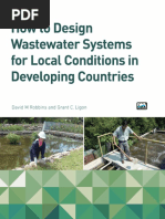 How To Design Wastewater Systems For Local Conditions in Developing