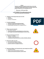 Sz. P Test Wiedzy Wloszczowa 2018