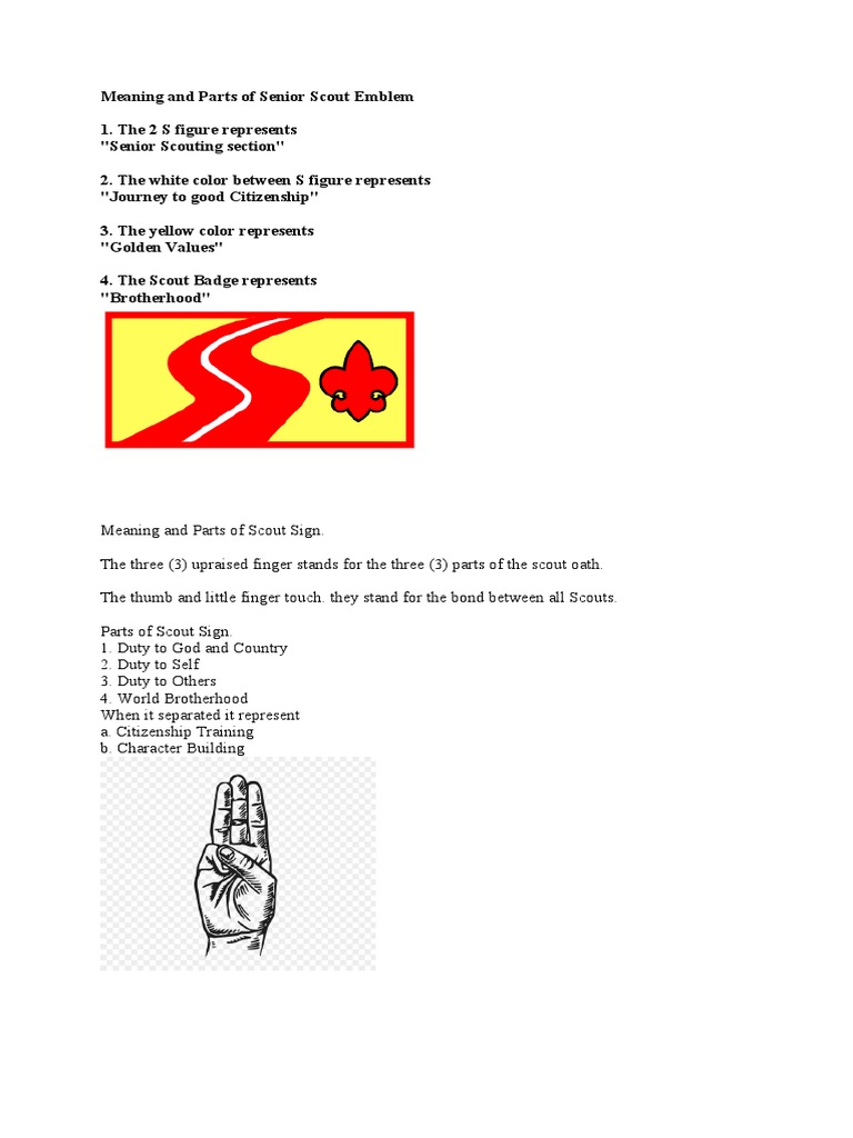 Boy Scout Symbol Meaning