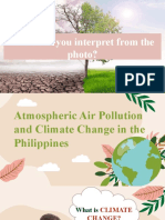 Atmospheric Air Pollution and Climate Change in The Philippines
