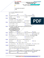 Môn: Toán - Lớp 10 - Dùng Chung 3 Bộ Sách Thời gian: 90 phút (Không kể thời gian phát đề)