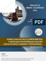 Proyecto Ecoa Obera Eldorado 2023