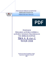 Panduan Laporan Pelaksanaan Program PHKI-2008-Revisi