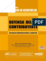 Coleccion Modelos de Escritos de Defensa Del Contribuyente