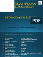Introduccionalas Instalacioneselectricas Presentaciondelsilabo