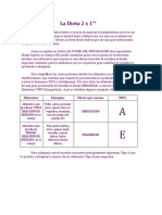 La Dieta 2 X 1 PDF