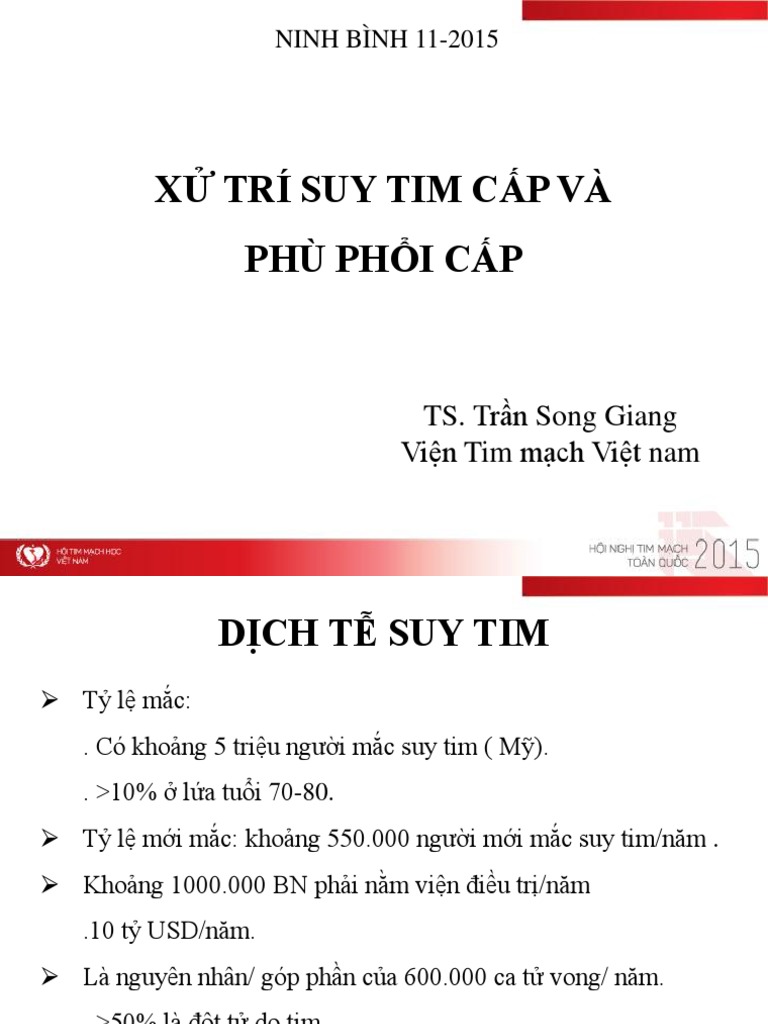 Suy Tim Cấp-Phù Phổi Cấp | PDF