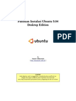 Panduan Instalasi Ubuntu 9.04 Desktop Edition
