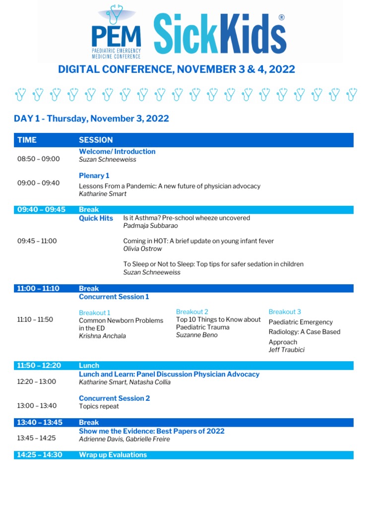 Agenda PEM Conference PDF