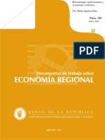 Economía Regional Sder