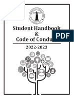 Student Handbook and Code of Conduct Sy 2022-2023