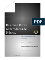 Rocas generadoras Jurásico Superior México