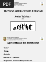 Top - Tecnicas Operacionais Policiais - 2021