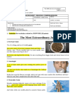 Reading Comprehension 1medio - V1