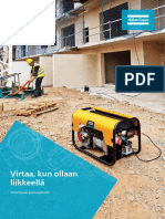 Brochure Portable Generators Range Finnish