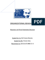 Organizational Behaviour - Fahad