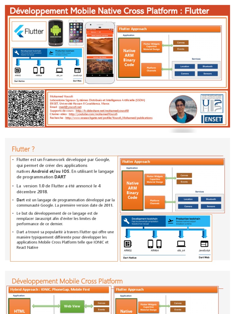 Développement Mobile avec Flutter | PDF | Logiciel multiplateforme ...