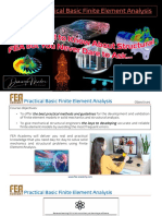 FEA-Academy Courses - Practical Basic FEA - 6-Lectures