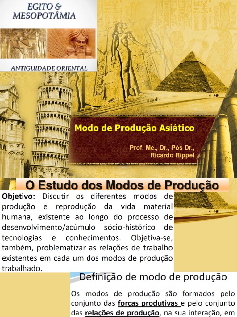 Modo de Produção Asiático | PDF | Mesopotâmia | Assíria