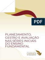 Planejamento, Gestão e Avaliação Nas Séries Iniciais Do Ensino Fundamental U2